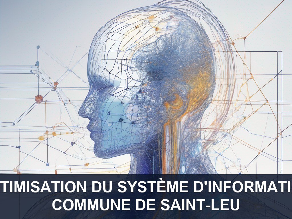 Illustration pour Commune de Saint-Leu: Optimisation du Système d'Information