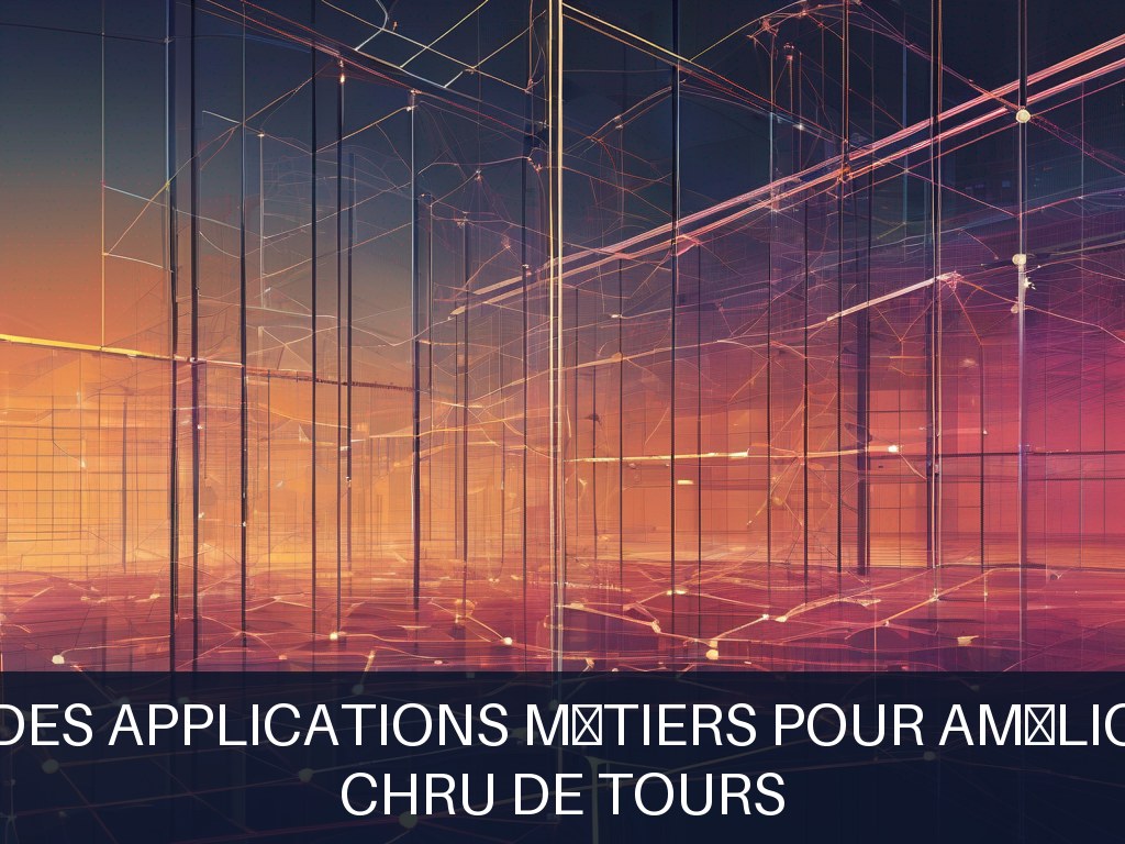 Illustration pour CHRU de Tours: Modernisation des applications métiers pour améliorer l'efficacité (Potentiel à Court Terme)