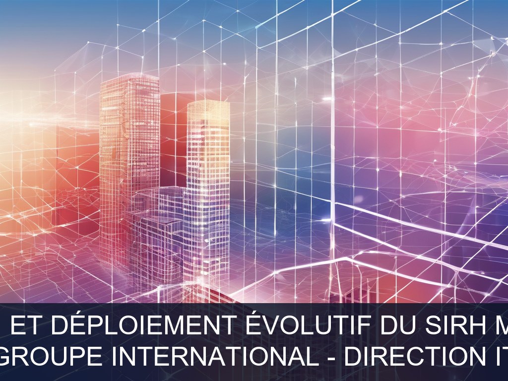 Illustration pour Groupe international - Direction IT: Optimisation et déploiement évolutif du SIRH multi-filiales (Potentiel à Court Terme)