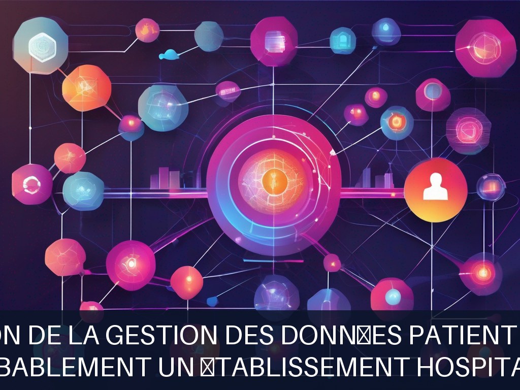 Illustration pour Non spécifié (probablement un établissement hospitalier ou de santé): Optimisation de la gestion des données patient en imagerie (Potentiel à Court Te