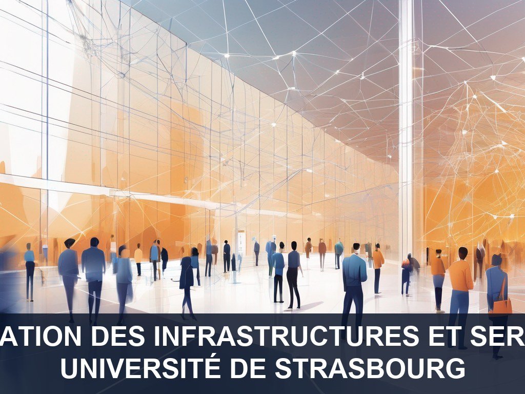 Illustration pour Université de Strasbourg: Optimisation des Infrastructures et Services IT