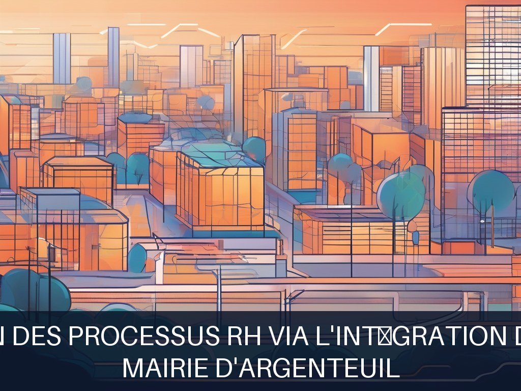Illustration pour Mairie d'Argenteuil: Optimisation des processus RH via l'intégration des systèmes (Potentiel à Court Terme)