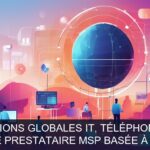 Illustration pour Société prestataire MSP basée à Annecy: Commercialisation de solutions globales IT, téléphonie IP et impression managée (Potentiel à Court Terme)