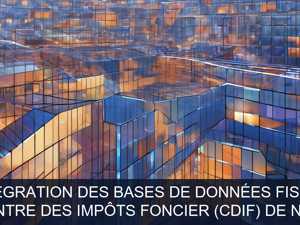 Illustration pour Centre des impôts foncier (CDIF) de Nice: Modernisation et intégration des bases de données fiscales et cadastrales (Potentiel à Court Terme)