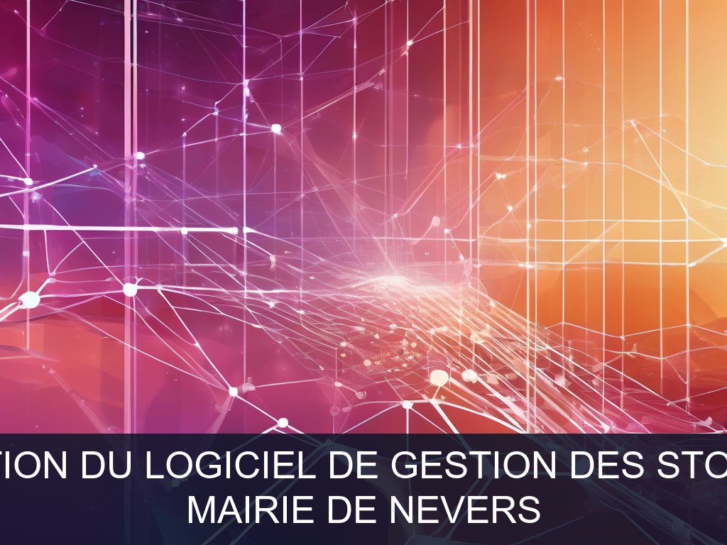 Illustration pour Mairie de Nevers: Modernisation du logiciel de gestion des stocks et flux (Potentiel à Court Terme)