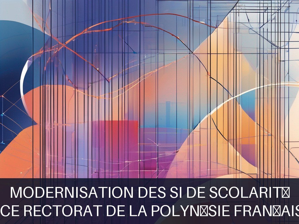 Illustration pour Vice rectorat de la Polynésie française: Modernisation des SI de scolarité (Potentiel à Court Terme)