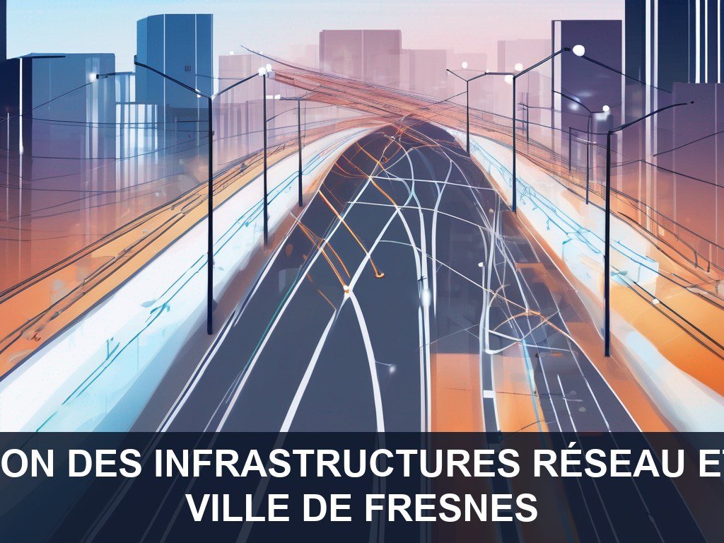 Illustration pour Ville de Fresnes: Optimisation des infrastructures réseau et télécom