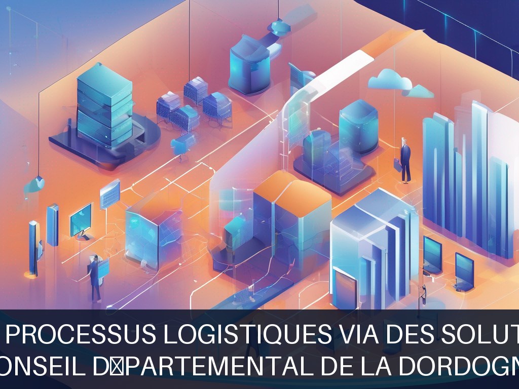 Illustration pour Conseil départemental de la Dordogne: Optimisation des processus logistiques via des solutions numériques (Potentiel à Court Terme)