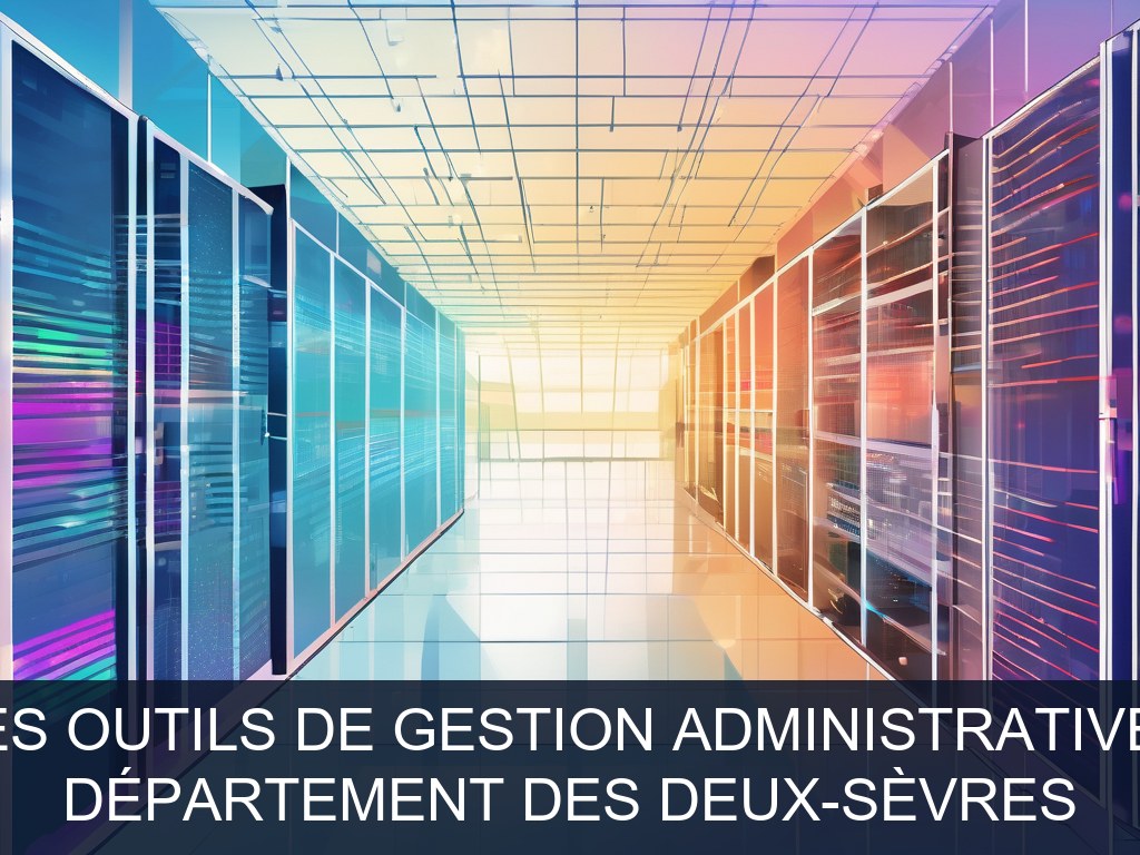 Illustration pour Département des Deux-Sèvres: Modernisation des outils de gestion administrative et informatique (Potentiel à Court Terme)