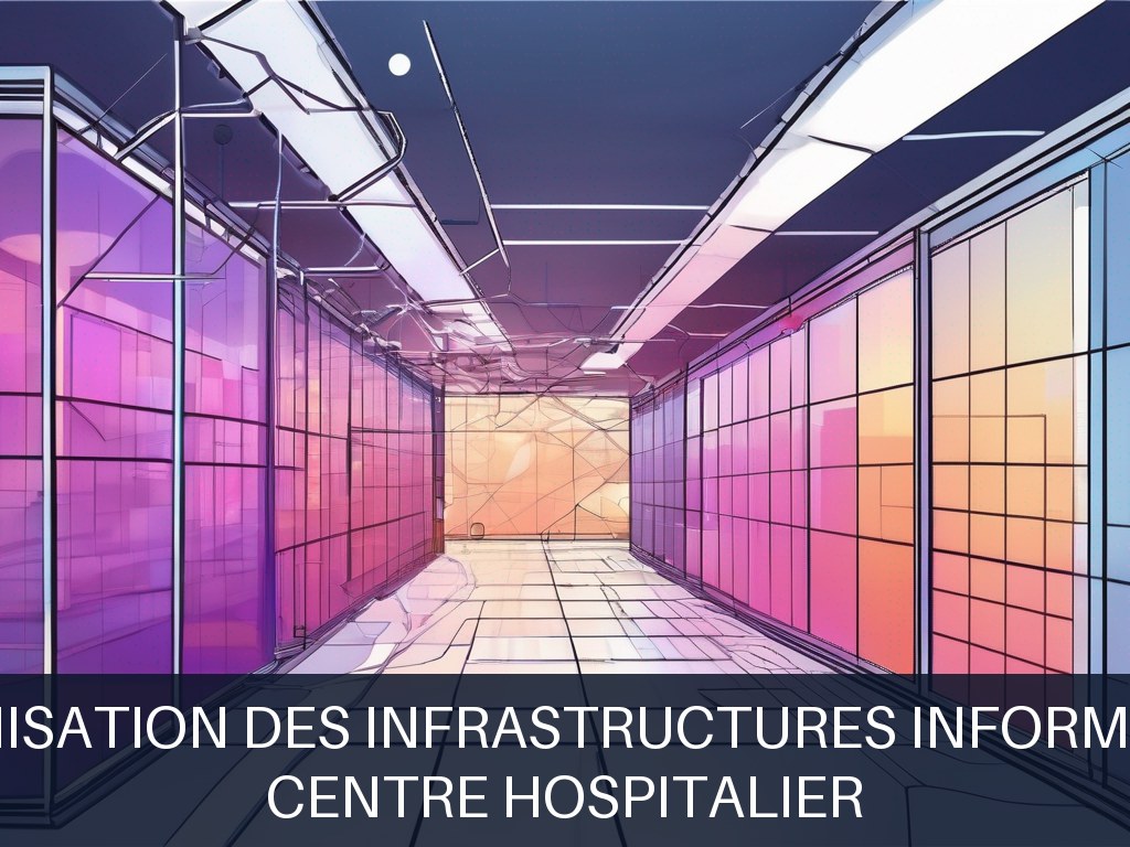 Illustration pour Centre Hospitalier: Modernisation des infrastructures informatiques (Potentiel à Court Terme)