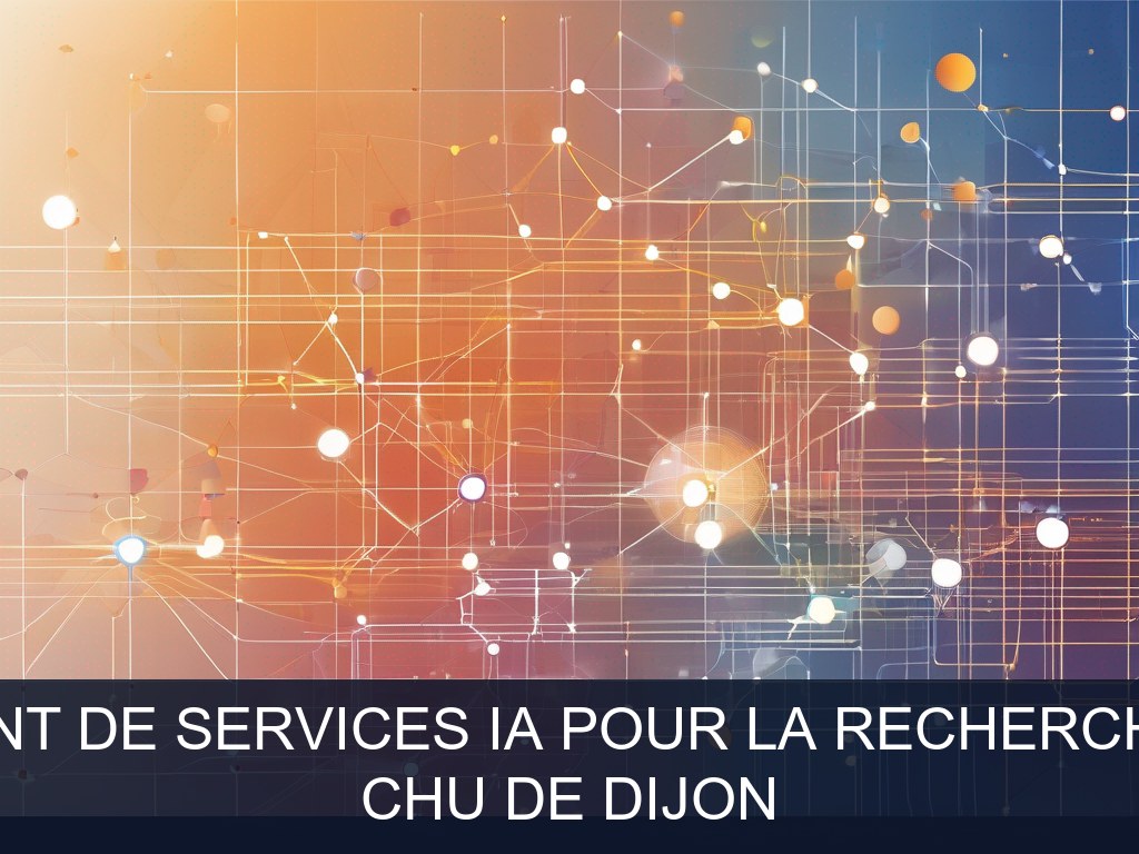 Illustration pour CHU de Dijon: Déploiement de services IA pour la recherche clinique (Potentiel à Court Terme)