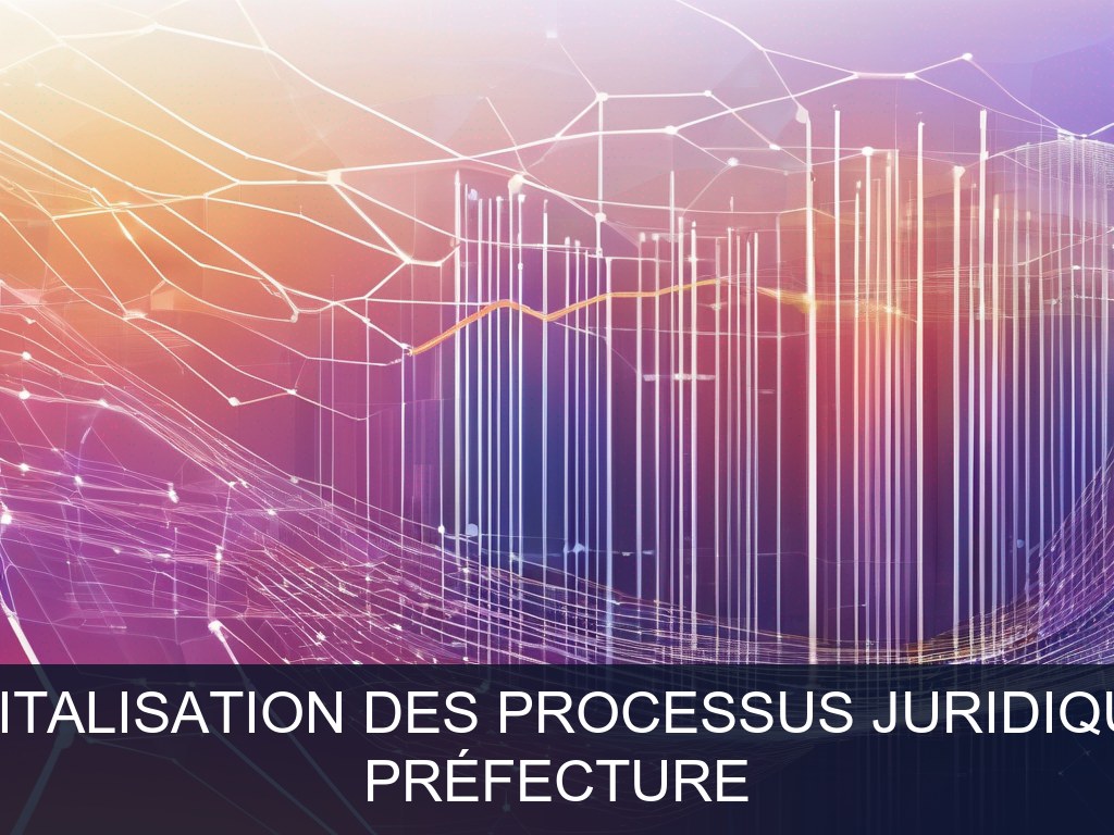 Illustration pour Préfecture: Digitalisation des processus juridiques