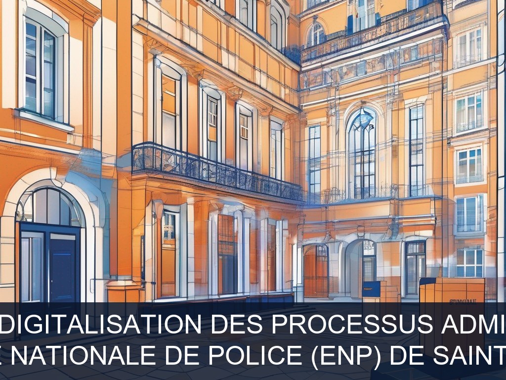 Illustration pour École Nationale de Police (ENP) de Saint-Malo: Optimisation et digitalisation des processus administratifs et RH (Potentiel à Court Terme)