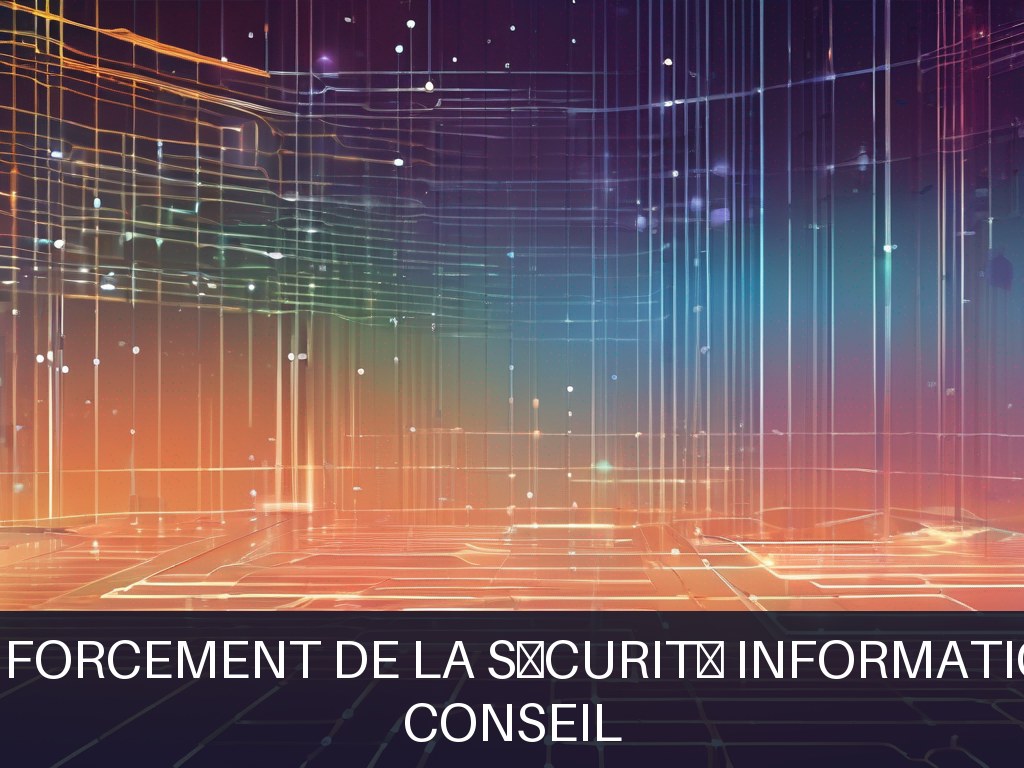 Illustration pour Conseil: Renforcement de la sécurité informatique (Opportunité Urgente)