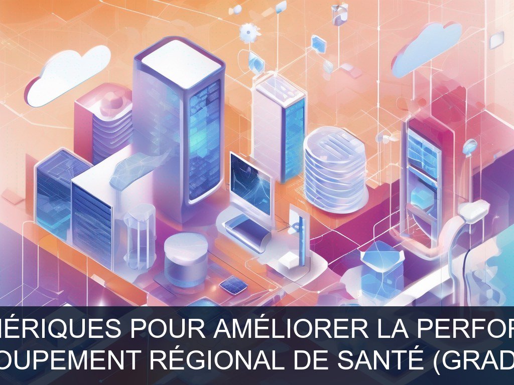 Illustration pour Groupement régional de santé (GRADeS): Intégration de solutions numériques pour améliorer la performance des services de santé