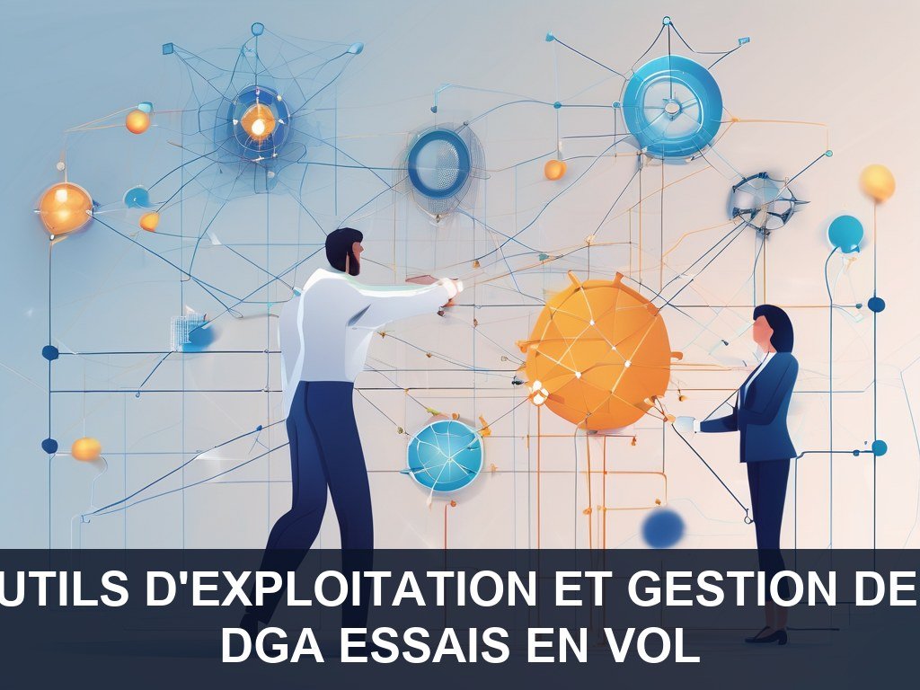 Illustration pour DGA Essais en vol: Optimisation des outils d'exploitation et gestion des données d'essais