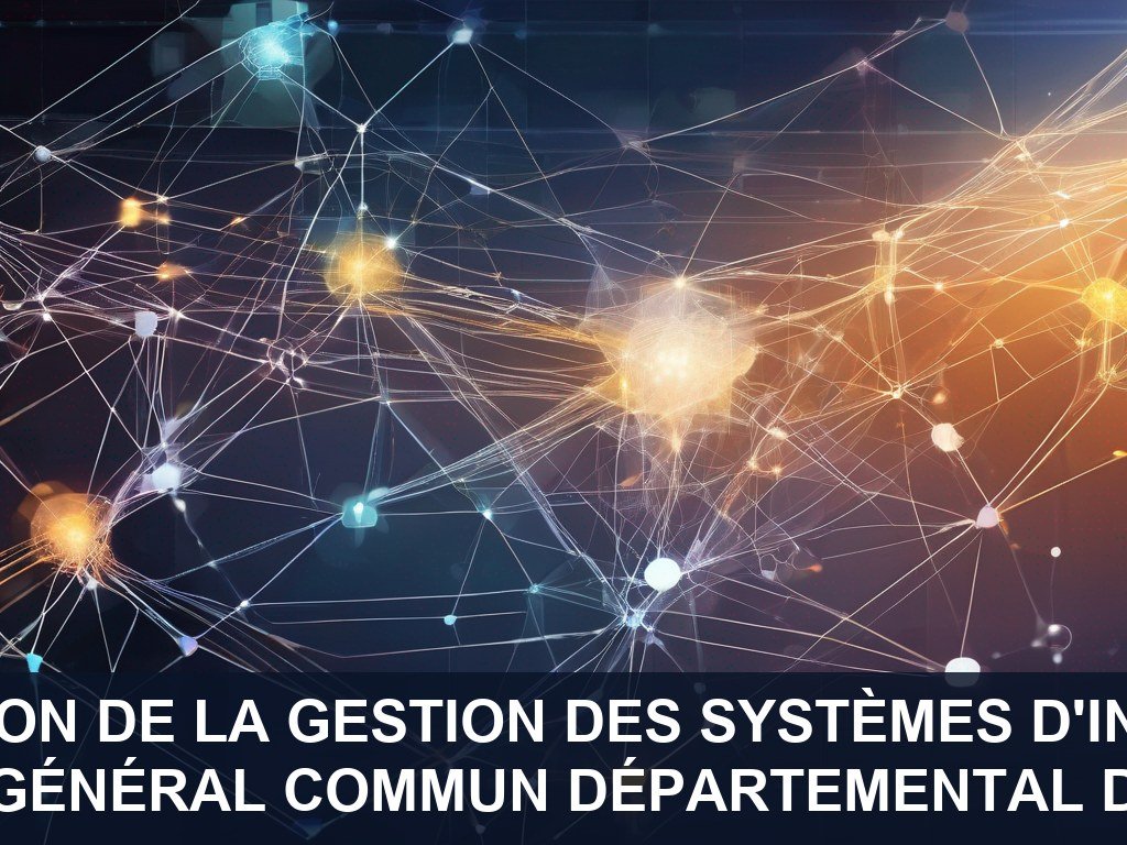 Illustration pour Secrétariat Général Commun Départemental de l'Ain (SGCD): Amélioration de la Gestion des Systèmes d'Information