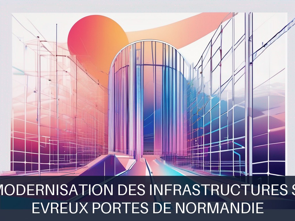 Illustration pour Evreux Portes de Normandie: Modernisation des infrastructures SI