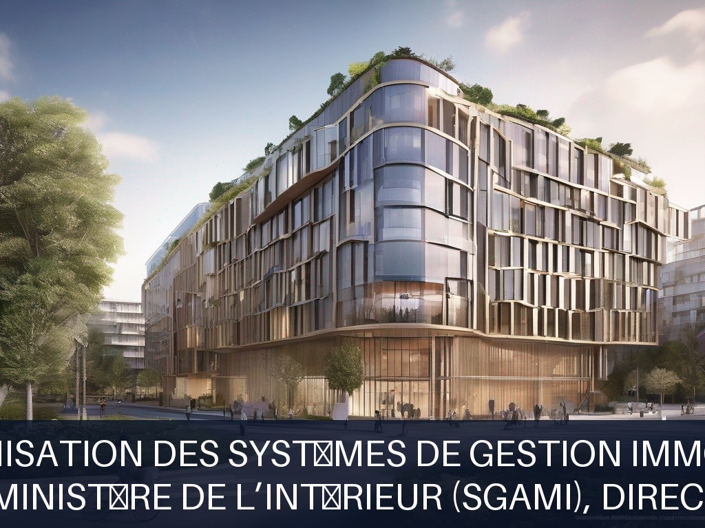 Illustration pour Secrétariat Général pour l’Administration du Ministère de l’Intérieur (SGAMI), Direction de l’Immobilier et de l’Environnement (DIE): Modernisation de