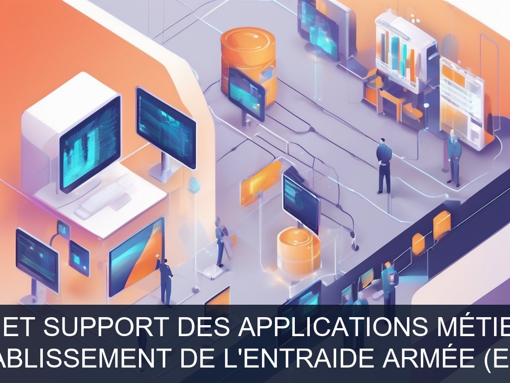 Illustration pour Établissement de l'Entraide Armée (EdA): Optimisation et support des applications métiers critiques (Potentiel à Court Terme)