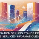 Illustration pour Établissement des Services Informatiques (ESI) de Marseille: Optimisation et sécurisation de l’assistance informatique multi-sites (Potentiel à Court