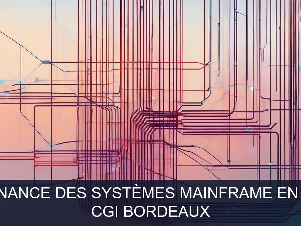 Illustration pour CGI Bordeaux: Modernisation et maintenance des systèmes Mainframe en environnement bancaire (Potentiel à Court Terme)