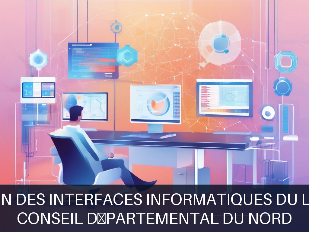 Illustration pour Conseil Départemental du Nord: Optimisation des interfaces informatiques du laboratoire (Potentiel à Court Terme)