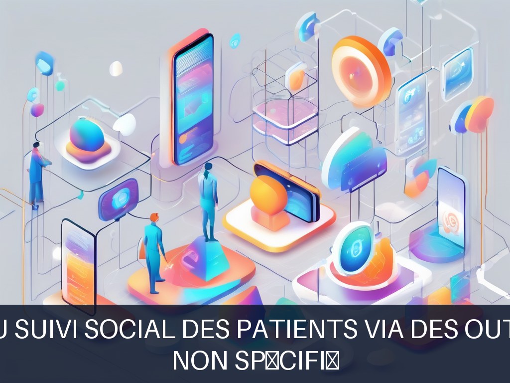 Illustration pour Non spécifié: Optimisation du suivi social des patients via des outils numériques