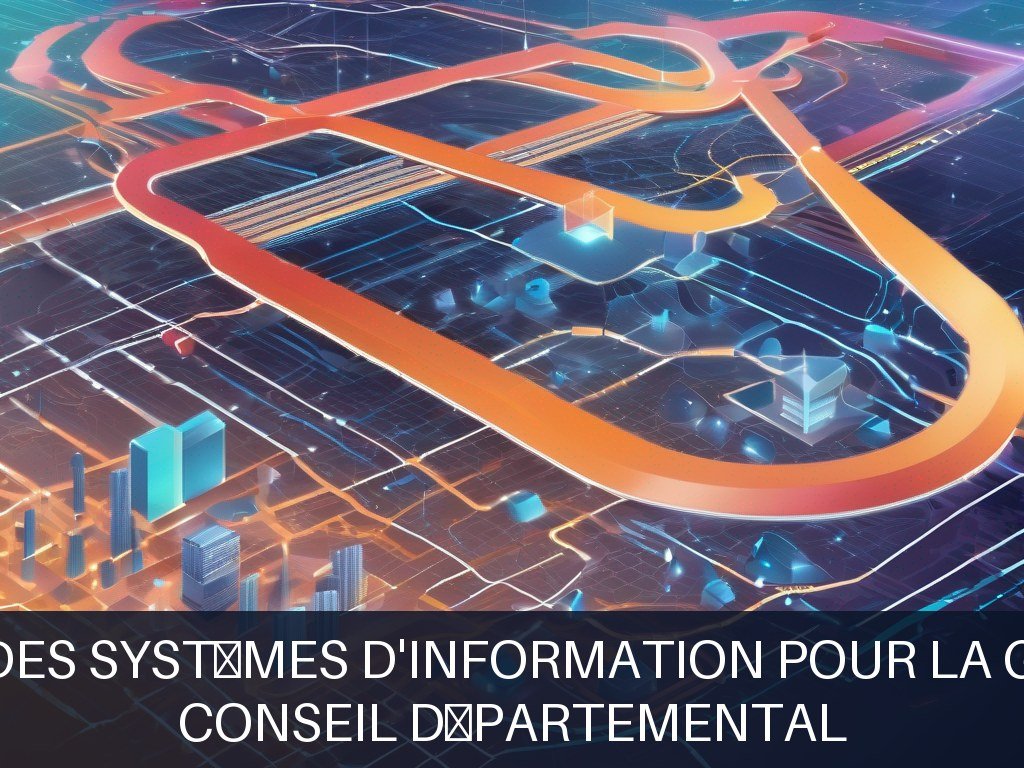 Illustration pour Conseil départemental: Modernisation des systèmes d'information pour la gestion routière