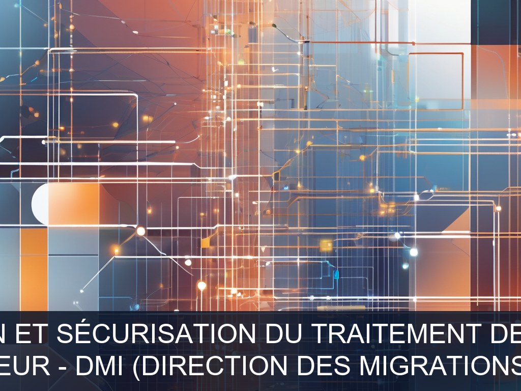 Illustration pour Ministère de l'Intérieur - DMI (Direction des Migrations et de l'Immigration): Automatisation et sécurisation du traitement des dossiers AES (Potentie