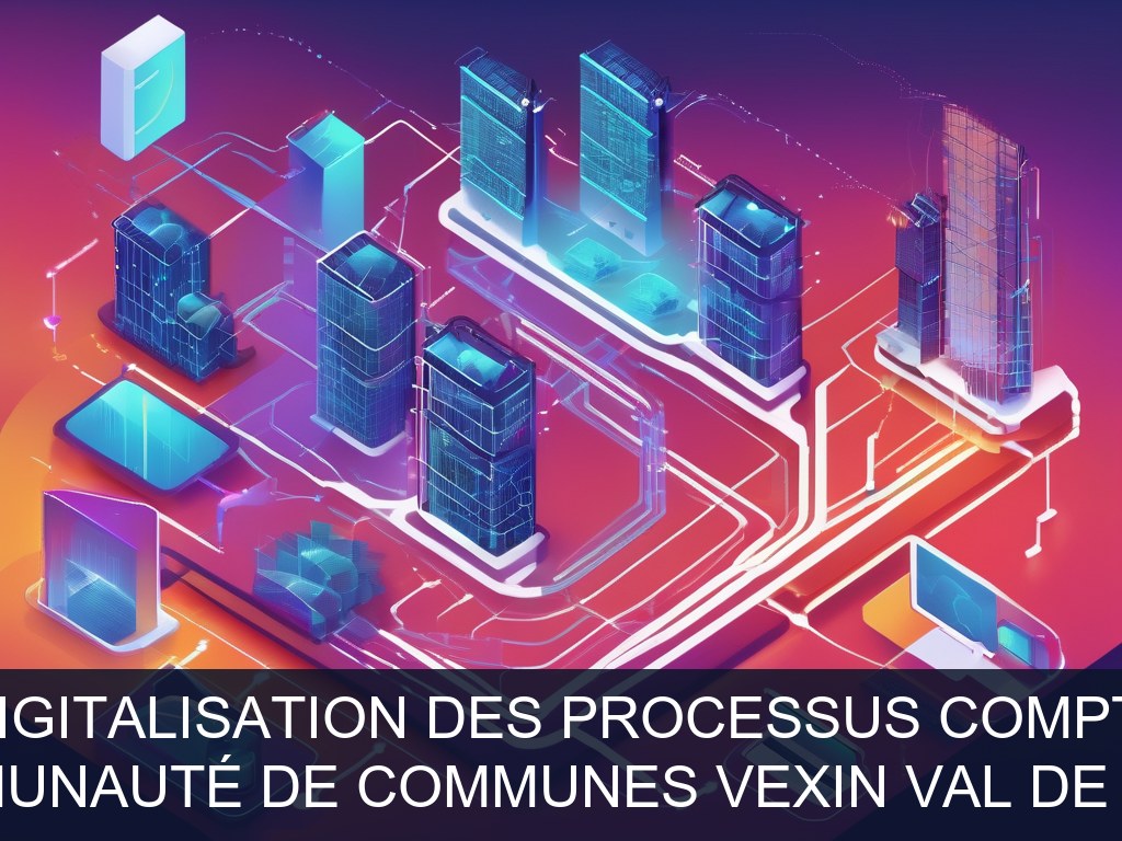 Illustration pour Communauté de Communes Vexin Val de Seine: Automatisation et digitalisation des processus comptables et financiers