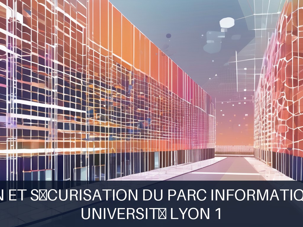Illustration pour Université Lyon 1: Modernisation et sécurisation du parc informatique utilisateur (Opportunité Urgente)