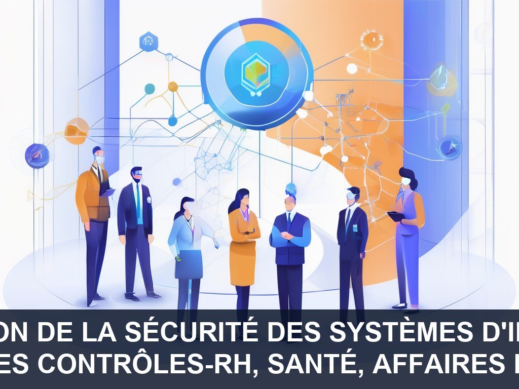 Illustration pour Service des contrôles-RH, santé, affaires publiques: Amélioration de la sécurité des systèmes d'information