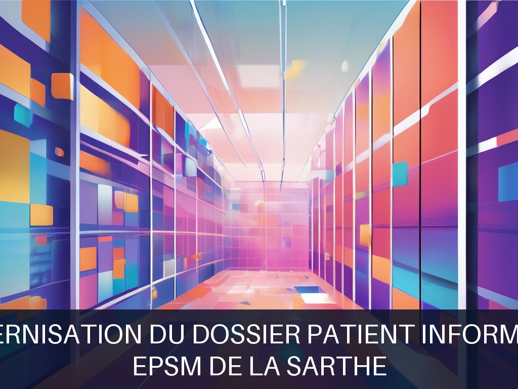 Illustration pour EPSM de la Sarthe: Modernisation du dossier patient informatisé (Potentiel à Court Terme)