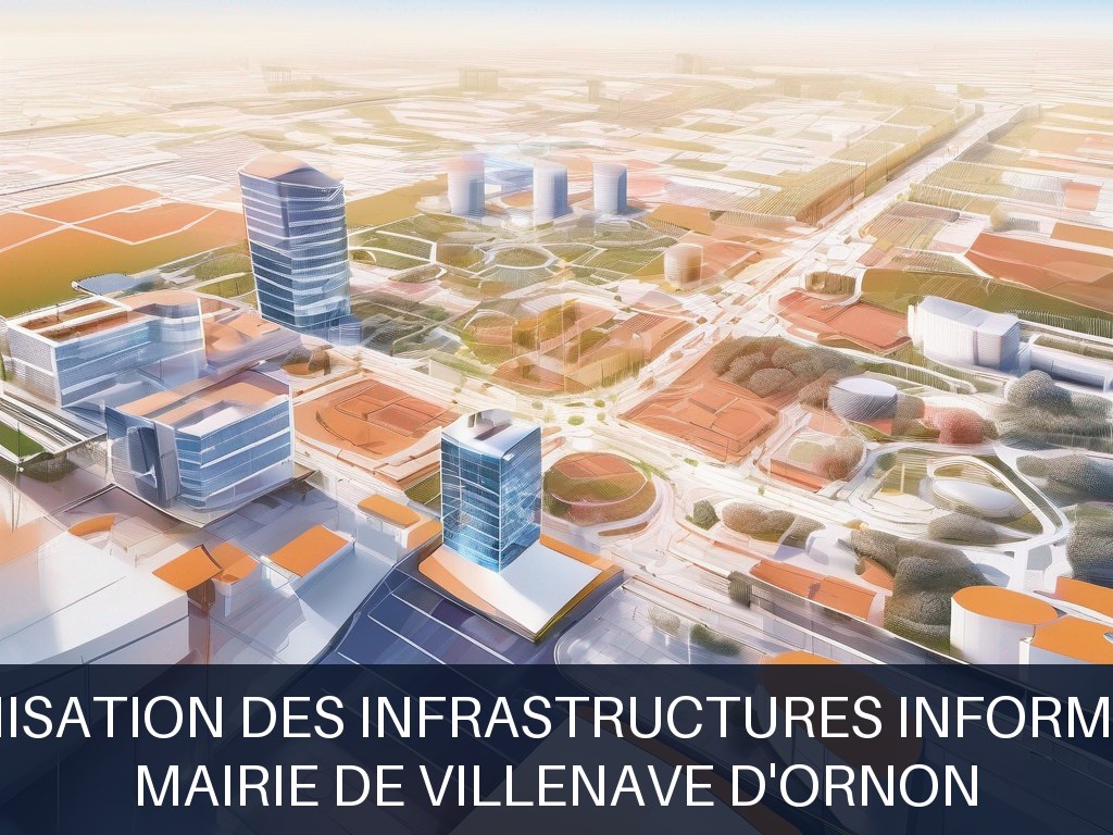 Illustration pour Mairie de Villenave d'Ornon: Modernisation des infrastructures informatiques