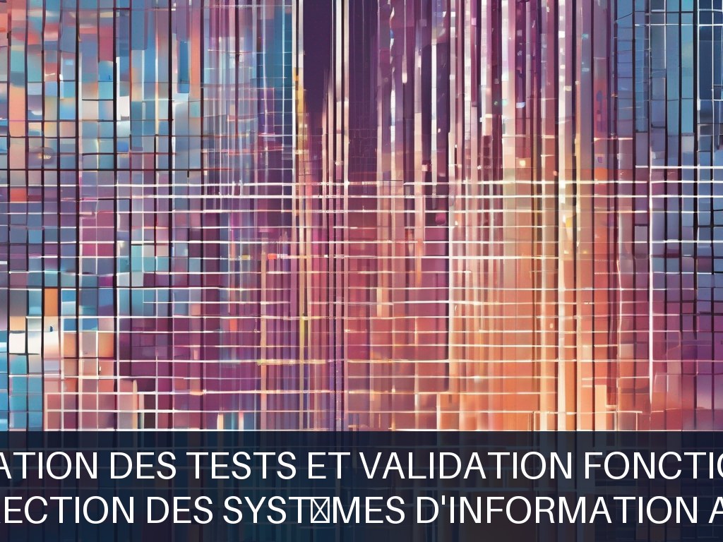 Illustration pour DSDA (Direction des Systèmes d'Information Agricole): Optimisation des tests et validation fonctionnelle (Potentiel à Court Terme)
