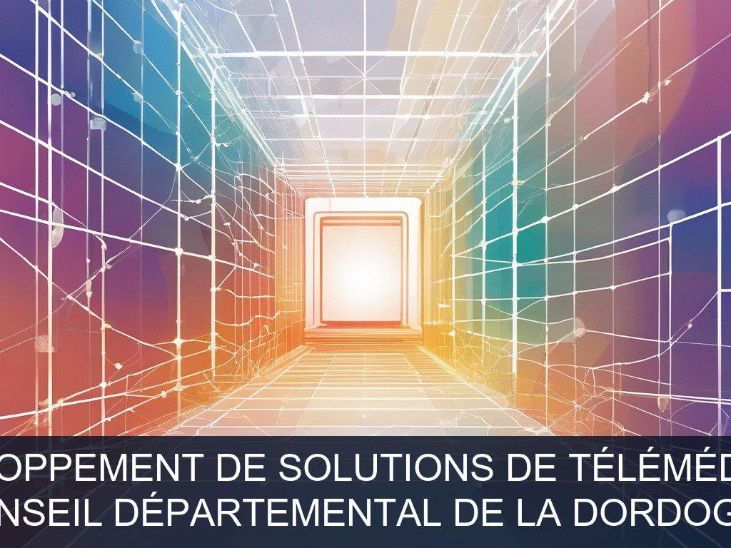 Illustration pour Conseil départemental de la Dordogne: Développement de solutions de télémédecine