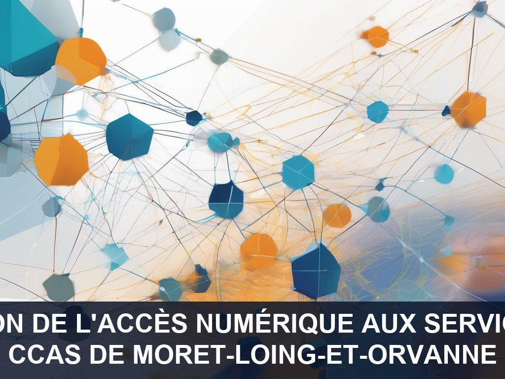 Illustration pour CCAS de Moret-Loing-et-Orvanne: Amélioration de l'accès numérique aux services sociaux