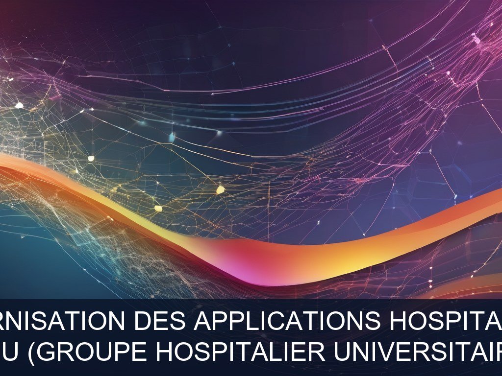 Illustration pour GHU (Groupe Hospitalier Universitaire): Modernisation des applications hospitalières (Potentiel à Court Terme)