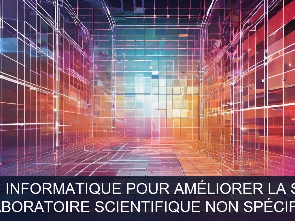 Illustration pour Laboratoire scientifique non spécifié: Modernisation du parc informatique pour améliorer la sécurité et l'efficacité (Potentiel à Court Terme)