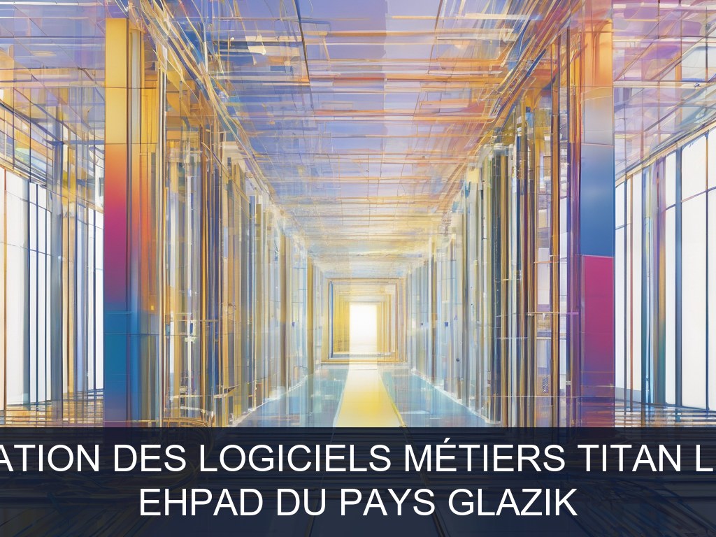 Illustration pour EHPAD DU PAYS GLAZIK: Optimisation et intégration des logiciels métiers Titan link et Berger Levrault (Potentiel à Court Terme)