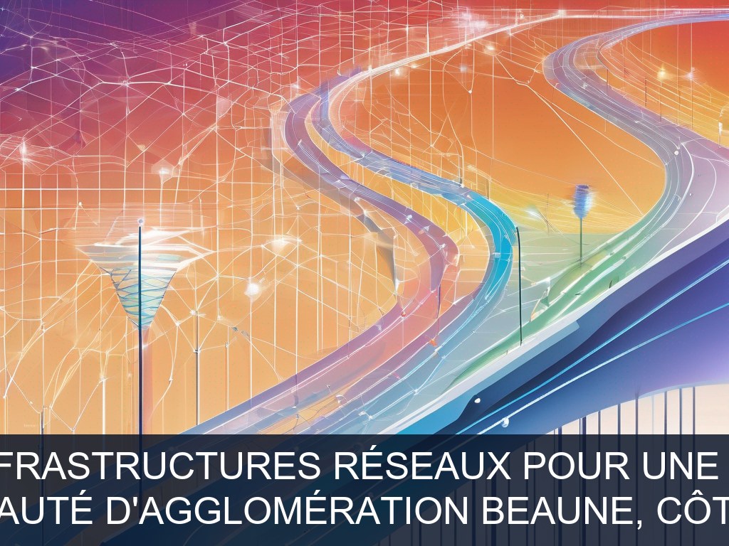 Illustration pour Communauté d'Agglomération Beaune, Côte et Sud: Optimisation des infrastructures réseaux pour une meilleure sécurité (Potentiel à Court Terme)