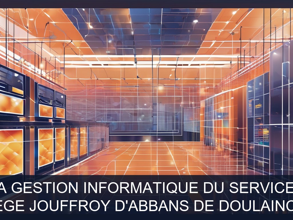 Illustration pour Collège Jouffroy d'Abbans de Doulaincourt: Optimisation de la gestion informatique du service de restauration