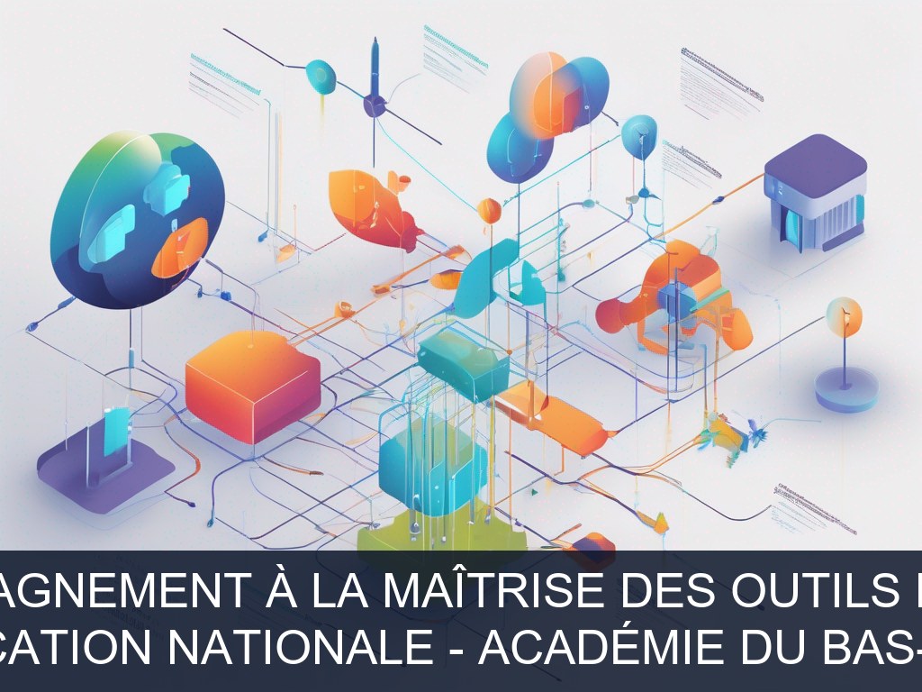 Illustration pour Éducation Nationale - Académie du Bas-Rhin: Formation et accompagnement à la maîtrise des outils numériques éducatifs (Potentiel à Court Terme)