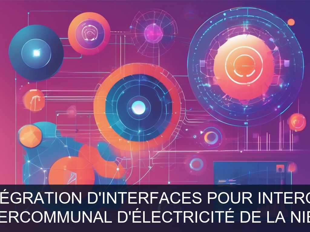Illustration pour Syndicat Intercommunal d'Électricité de la Nièvre (SIEEEN): Développement et intégration d'interfaces pour interopérabilité logicielle (Potentiel à Co