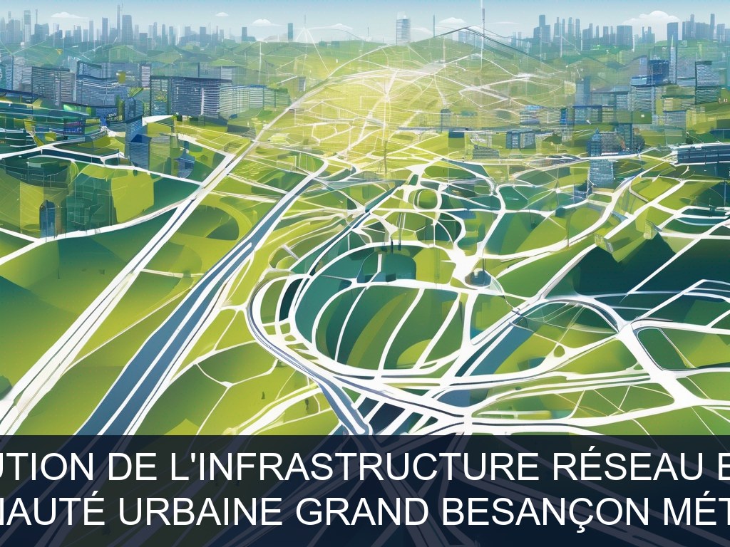 Illustration pour Communauté Urbaine Grand Besançon Métropole: Refonte et évolution de l'infrastructure réseau et wifi multi-sites (Potentiel à Court Terme)