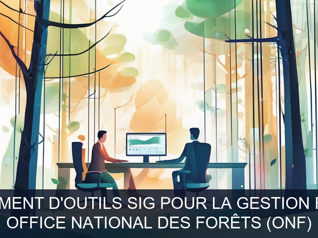 Illustration pour Office National des Forêts (ONF): Développement d'outils SIG pour la gestion forestière