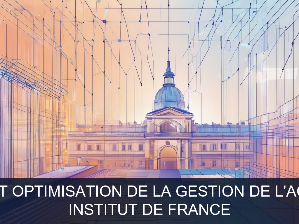 Illustration pour Institut de France: Digitalisation et optimisation de la gestion de l'accueil physique