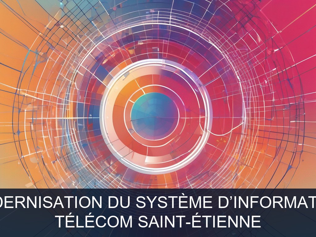 Illustration pour Télécom Saint-Étienne: Refonte et modernisation du système d’information et intranet (Potentiel à Court Terme)