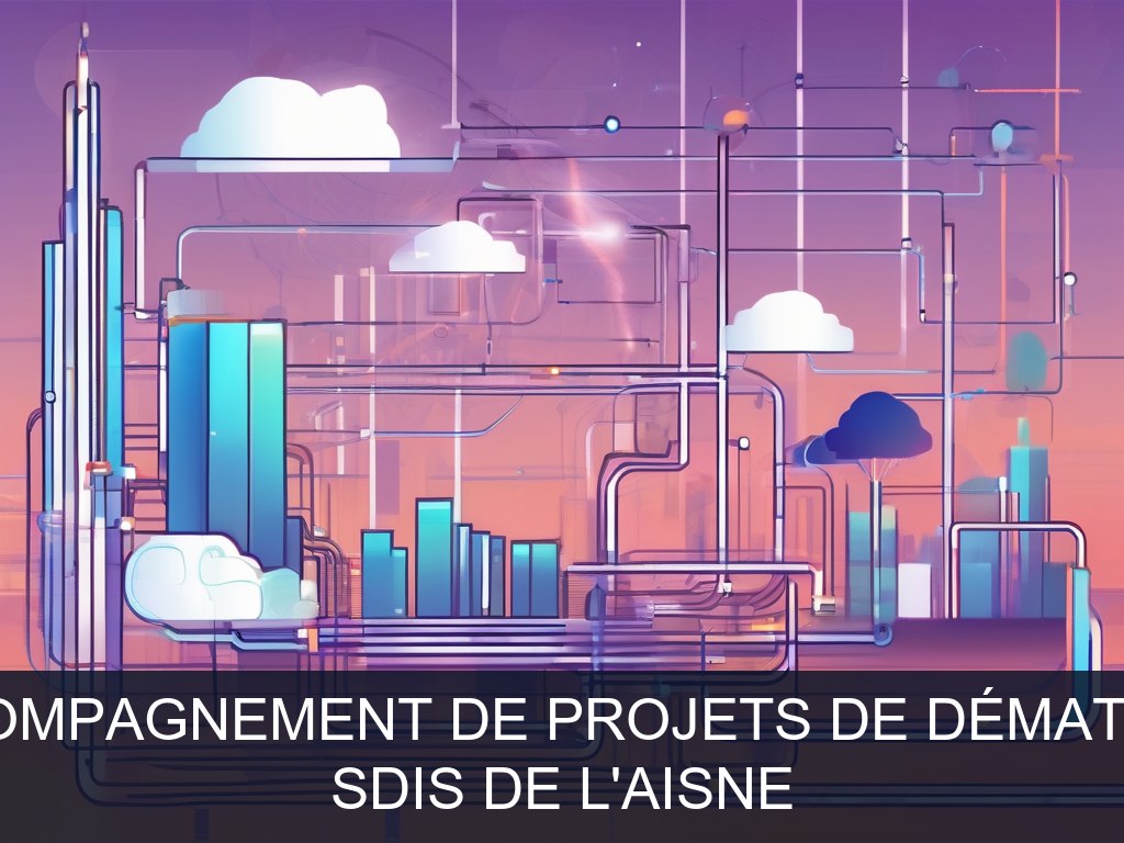 Illustration pour SDIS de l'Aisne: Pilotage et accompagnement de projets de dématérialisation GED (Potentiel à Court Terme)